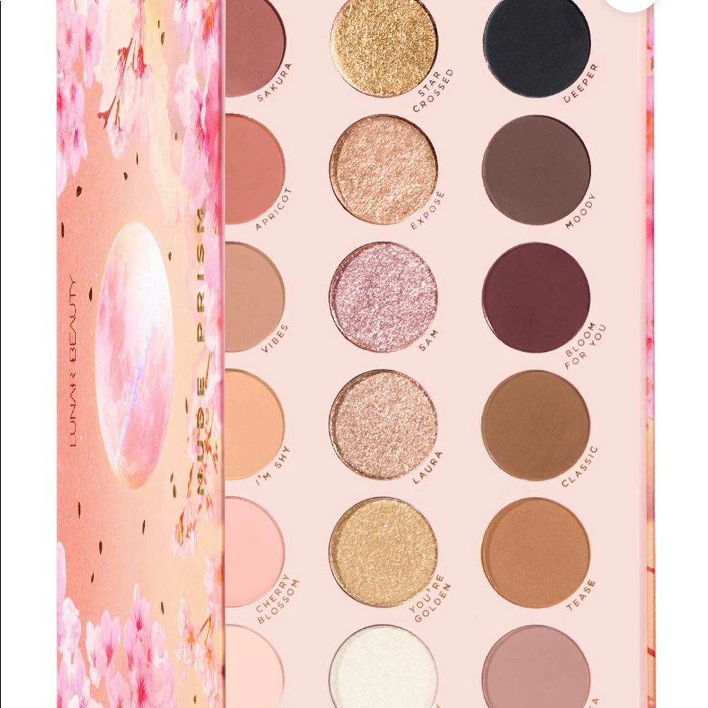 Lunar Beauty Nude Prism Eye Shadow Palette. NIB.